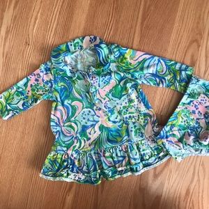 Lilly Pulitzer Long Sleeve Polo Dress